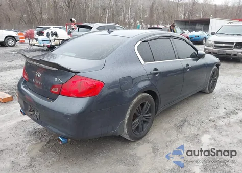 2010 Infiniti G37X из США, поврежденный, VIN JN1CV6AR2AM454567